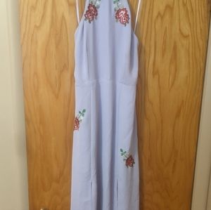 Lilac fairy core cottage core dress